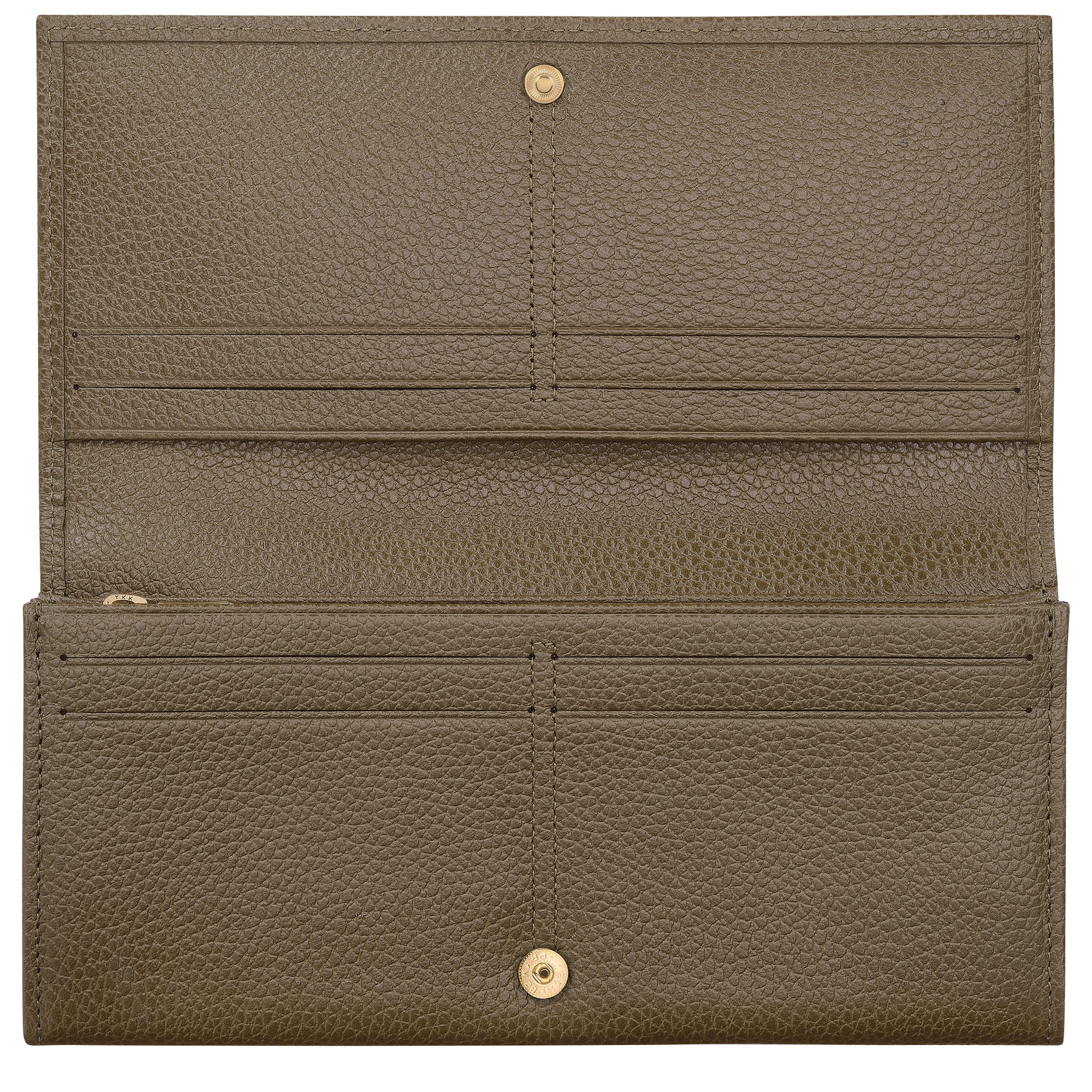 Longchamp Le Foulonné Long continental wallet Caper