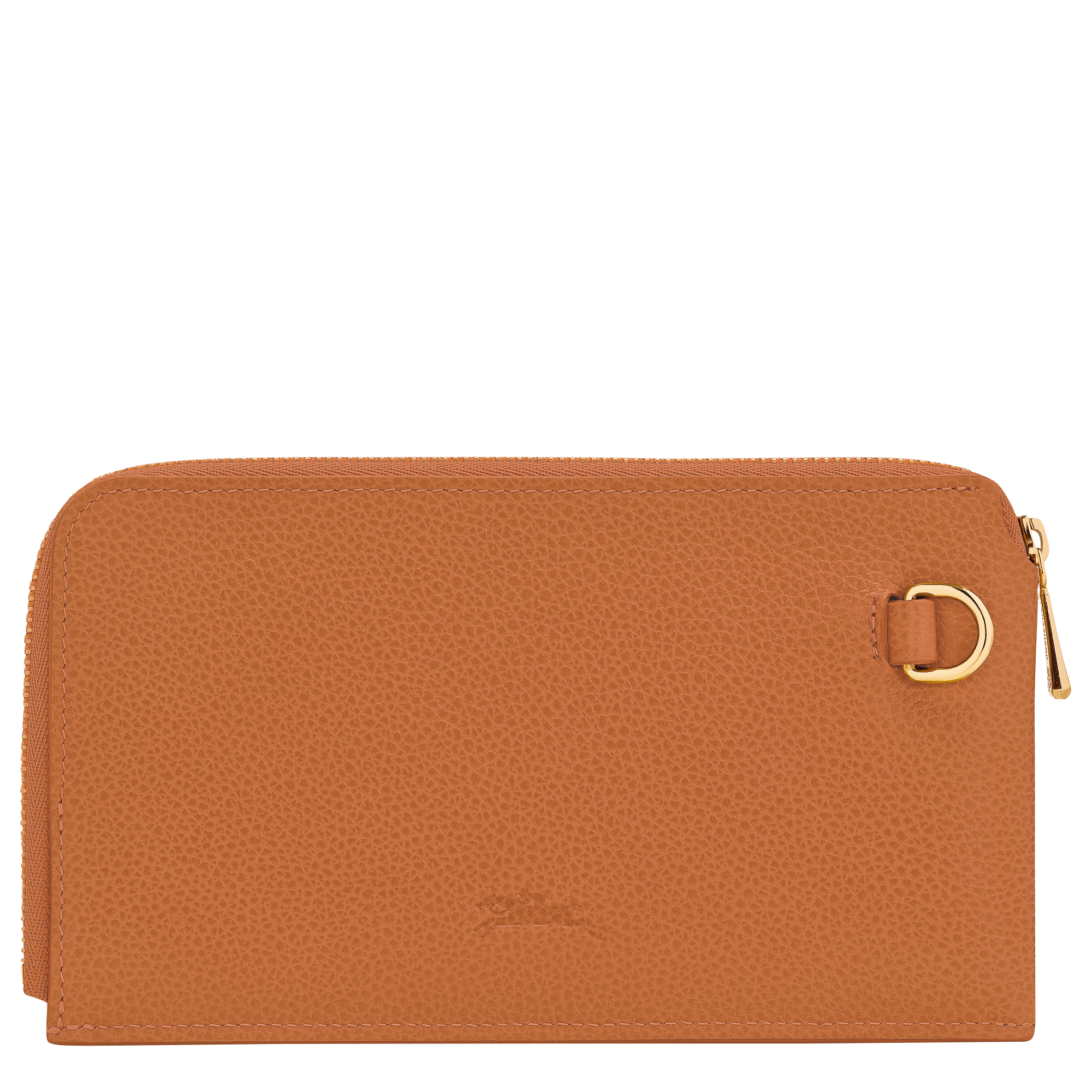 Longchamp Le Foulonné Pouch Amber