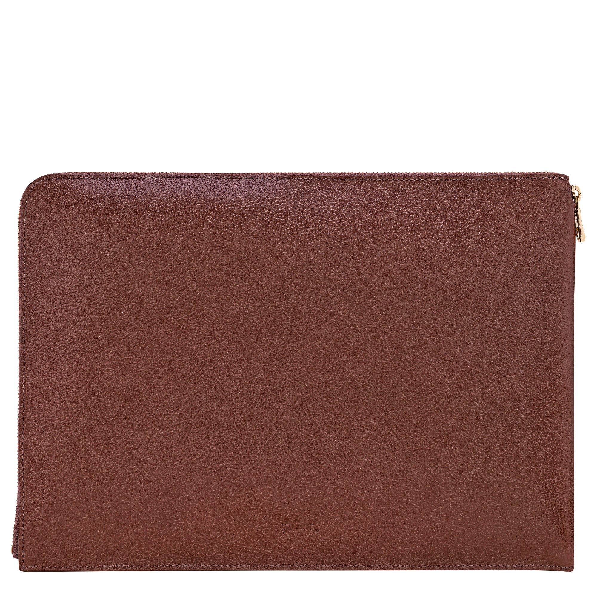 Longchamp Le Foulonné Laptop case Coffee