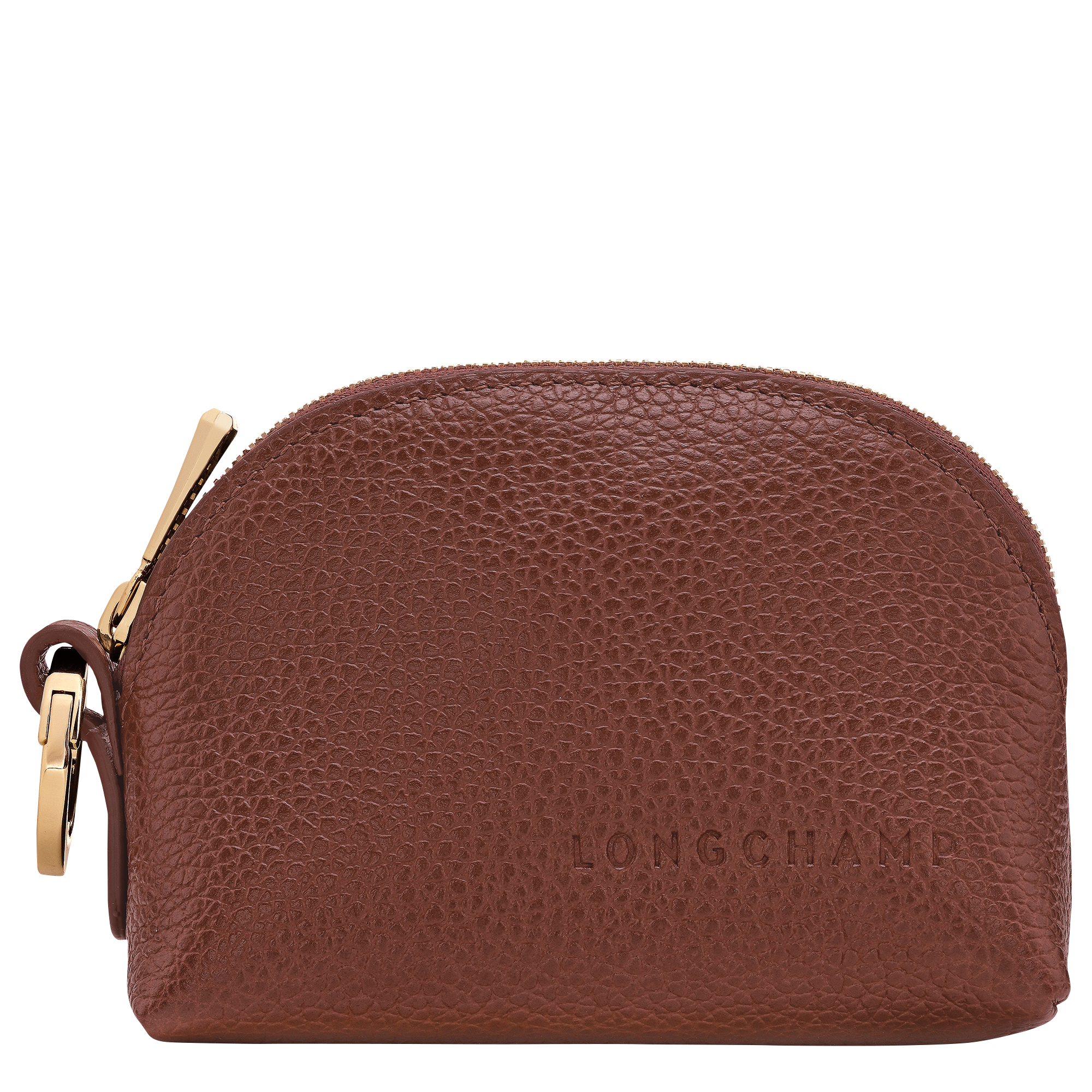 Longchamp Le Foulonné Coin purse Coffee