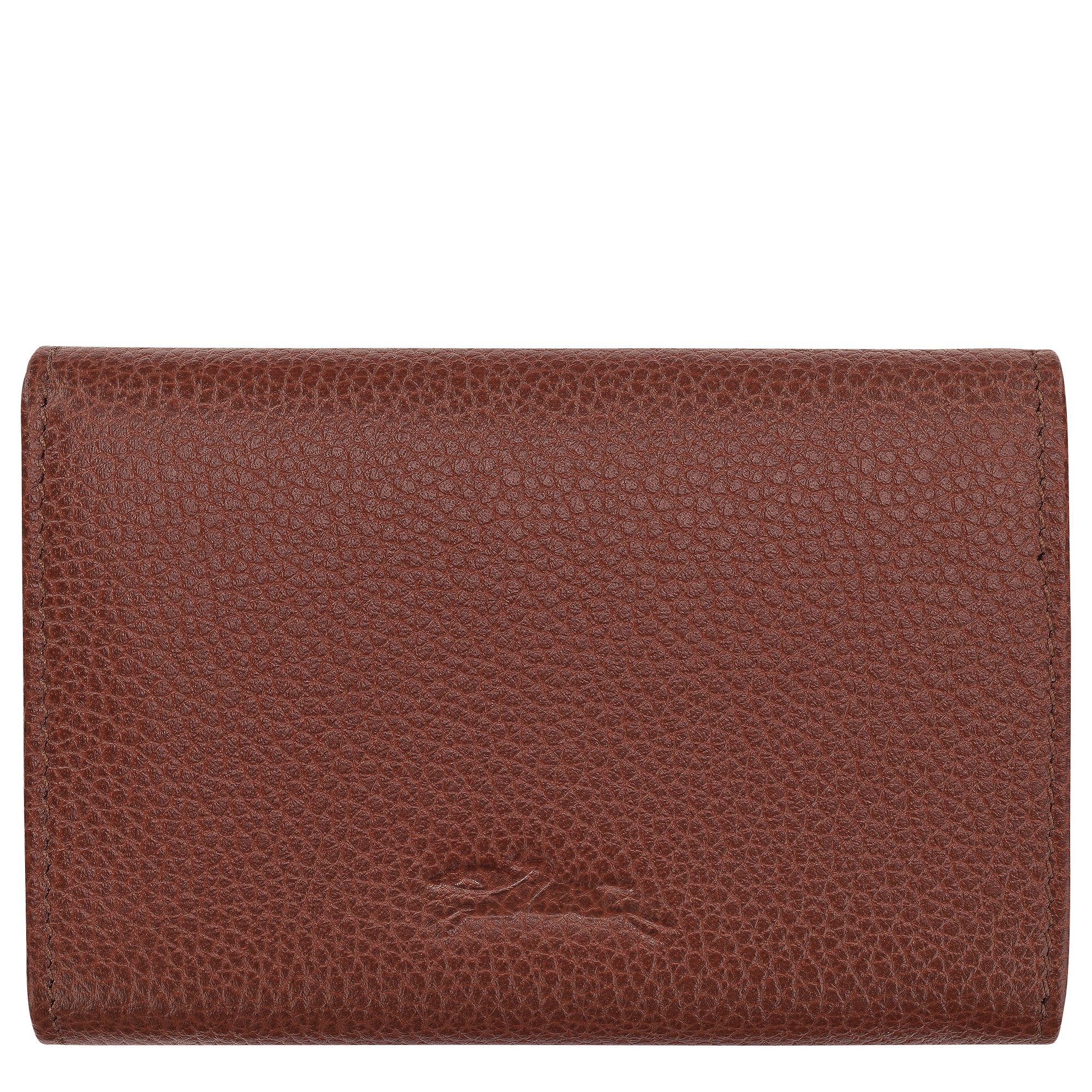Longchamp Le Foulonné Compact wallet Coffee