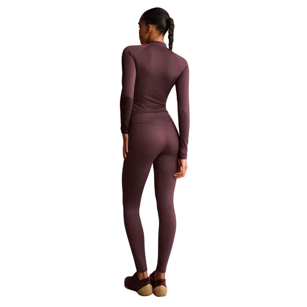 Nike X Skims Matte Women's Mock-Neck Full-Zip Jacket CURRANT