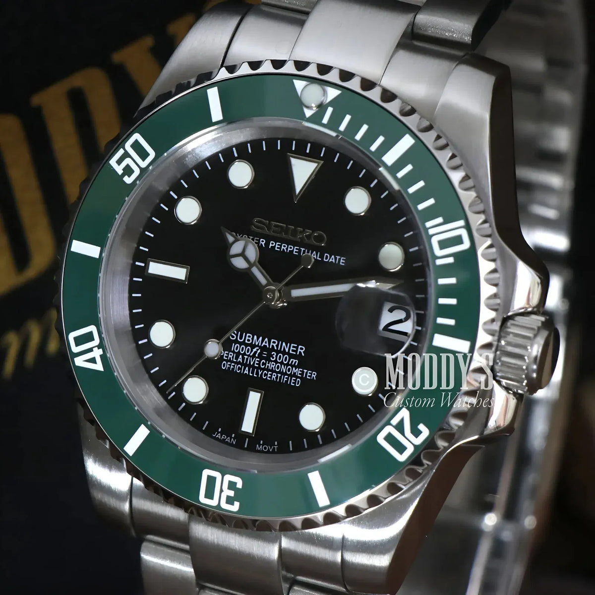 Seiko Mod Submariner Kermit