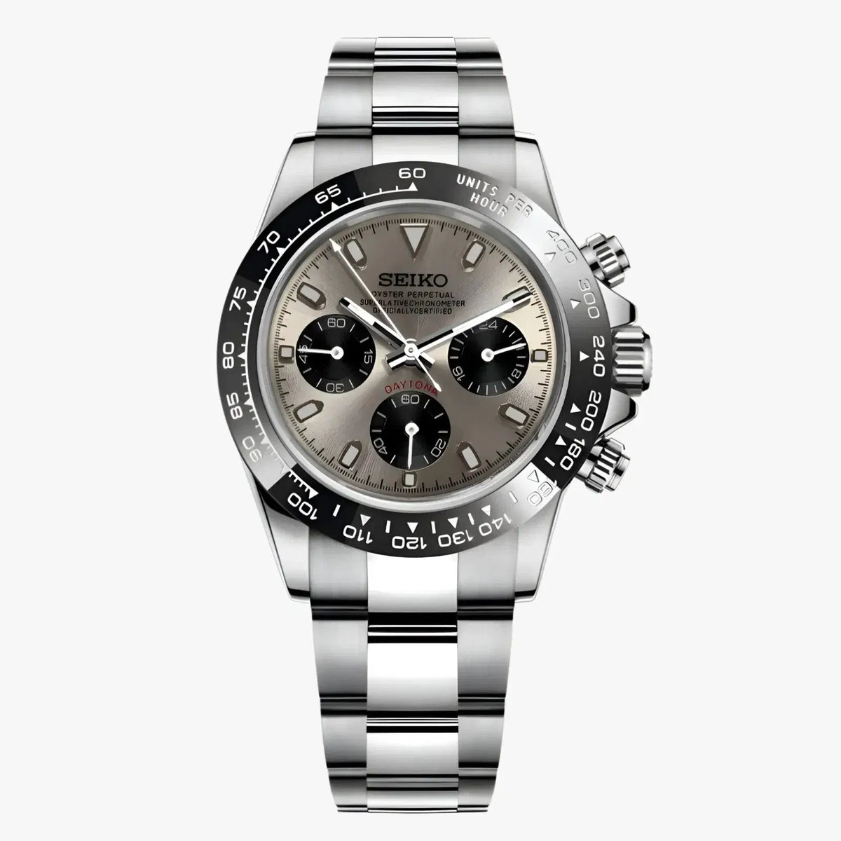 Seiko Mod Daytona Champagne