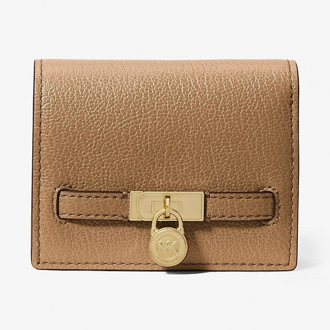 Michael Kors Hamilton Moderne Small Leather Wallet Husk
