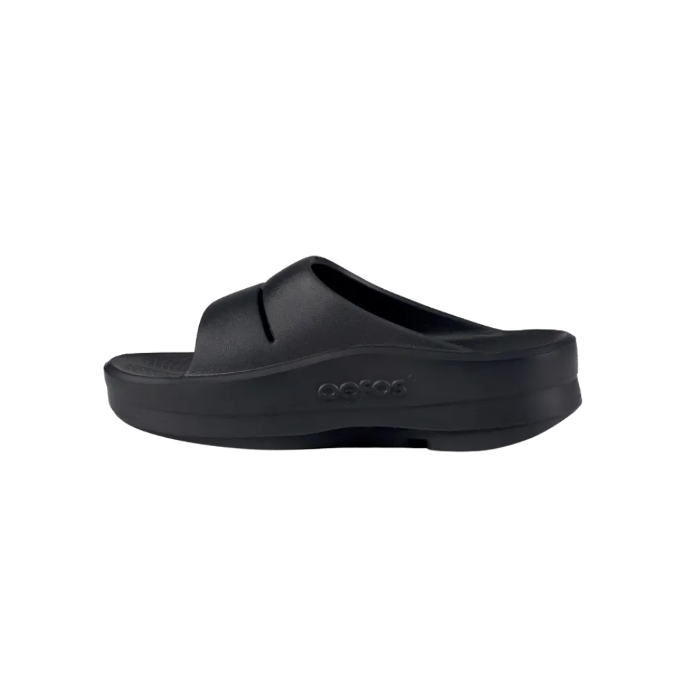 Oofos OOmega OOahh Sandal - Black