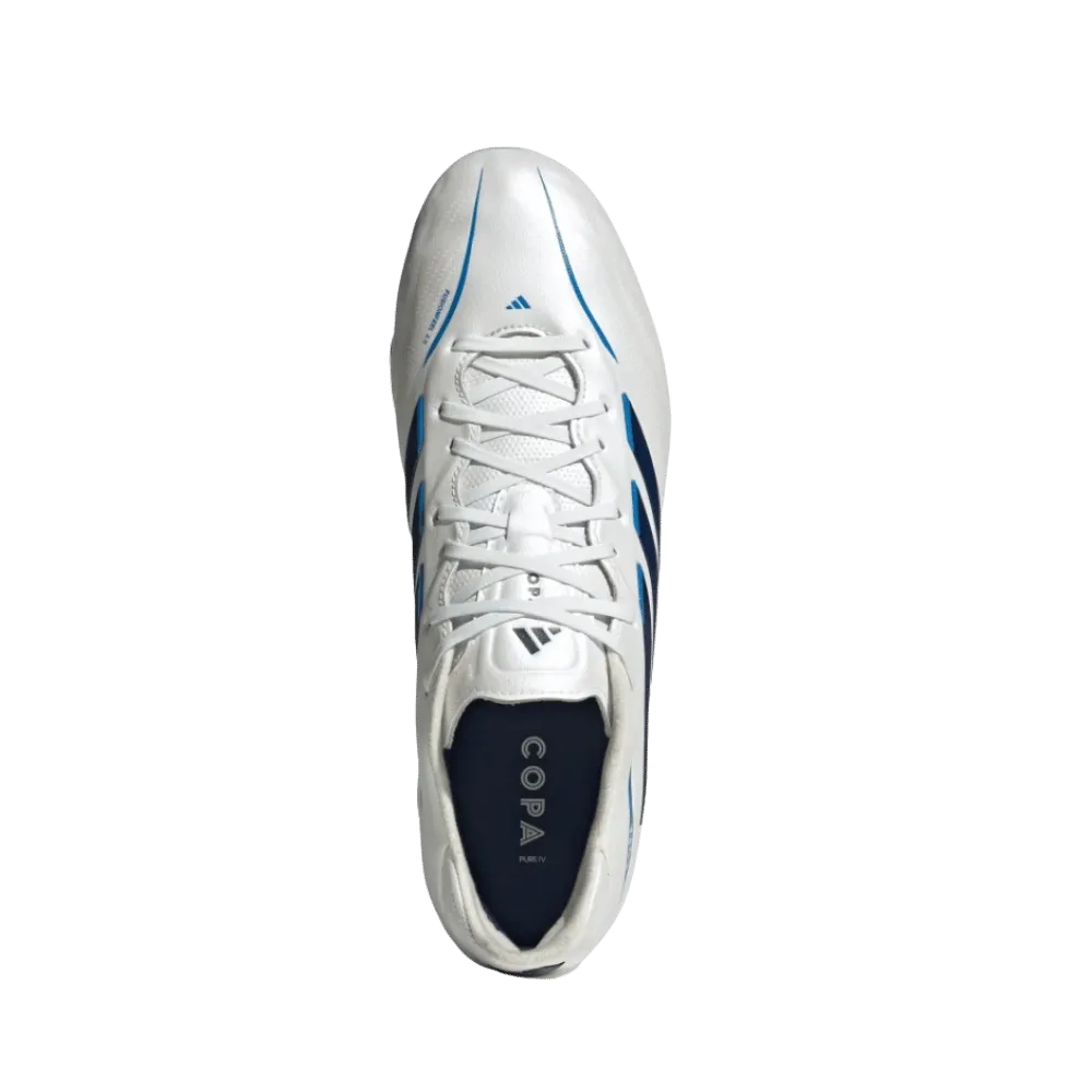 Adidas Copa Pure IV Pro Firm Ground Soccer Cleats Zero Metalic