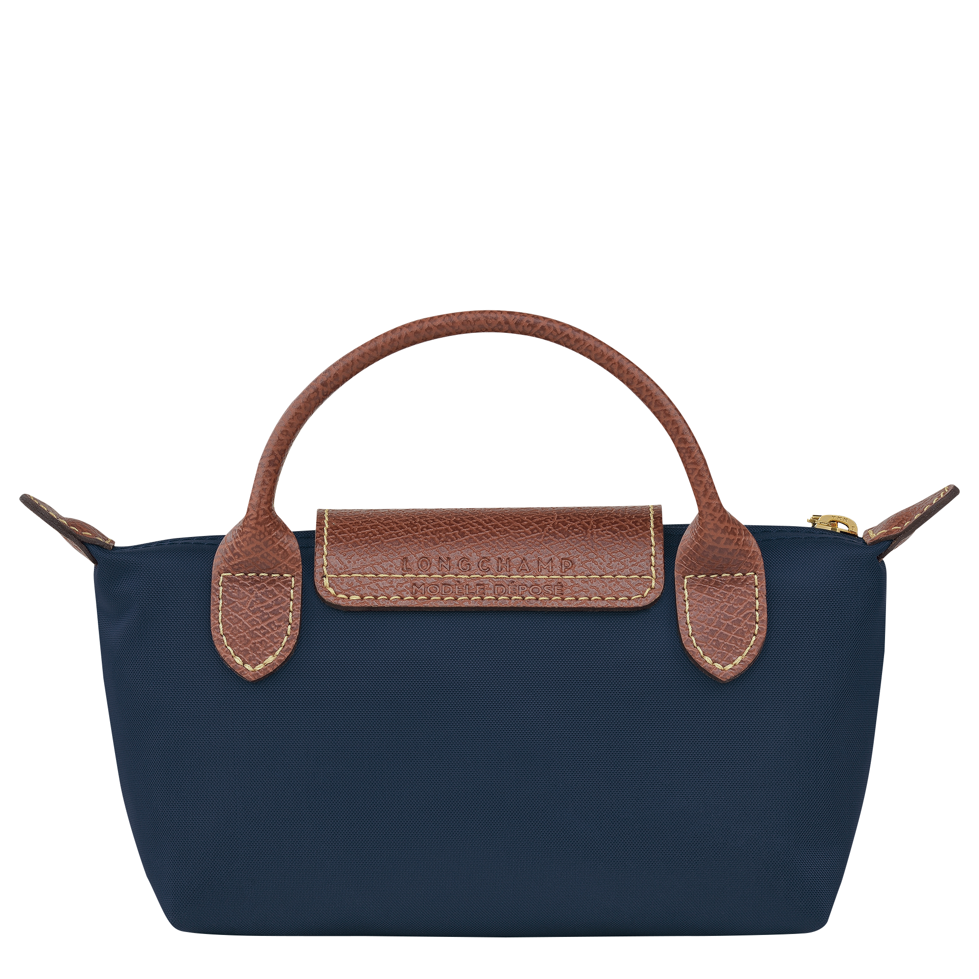Longchamp Le Pliage Original Pouch with handle Navy