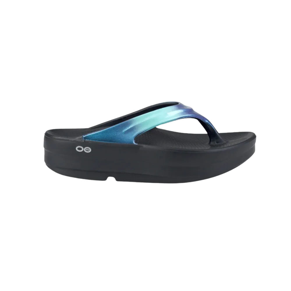 Oofos OOmega OOlala Luxe Sandal - Atlantis