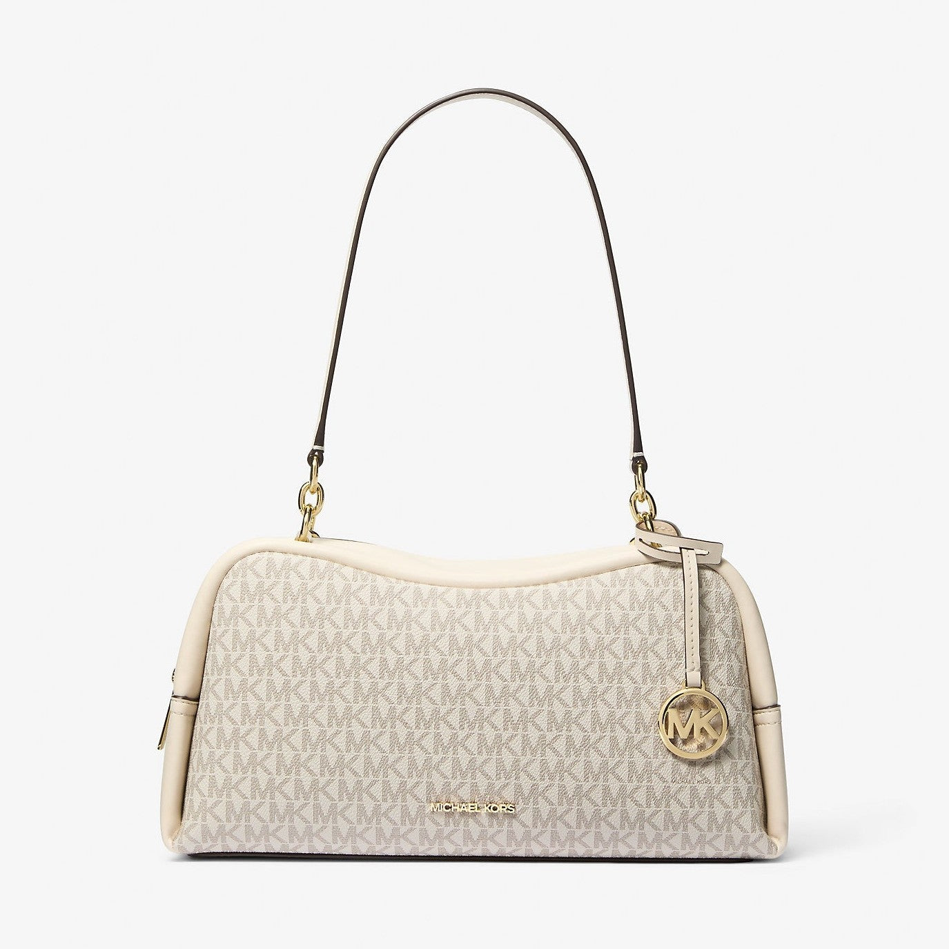 Michael Kors Cecily Medium Signature Logo Shoulder Bag Lt Crm Multi