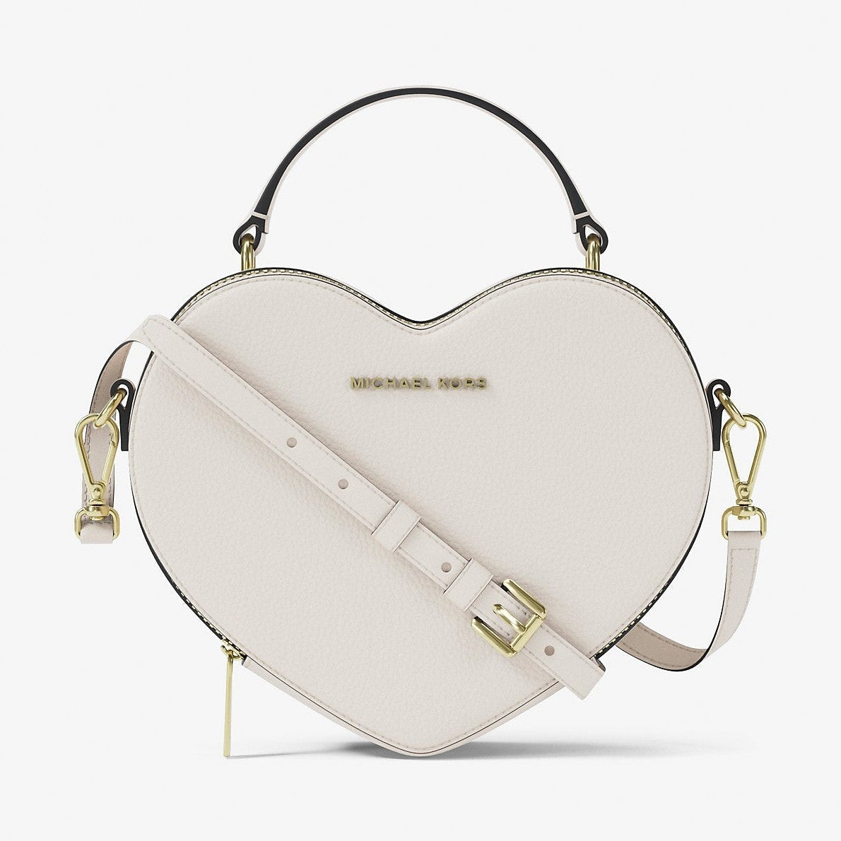 Michael Kors Jet Set Small Heart Crossbody Bag Lt Crm Multi