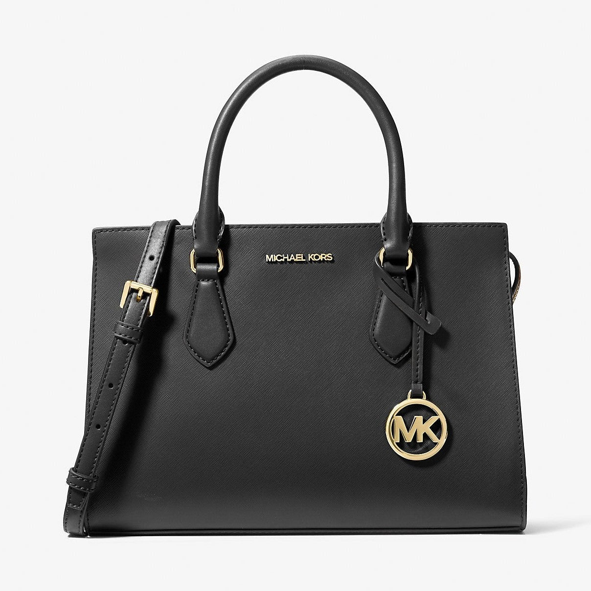 Michael Kors Sheila Medium Satchel Black