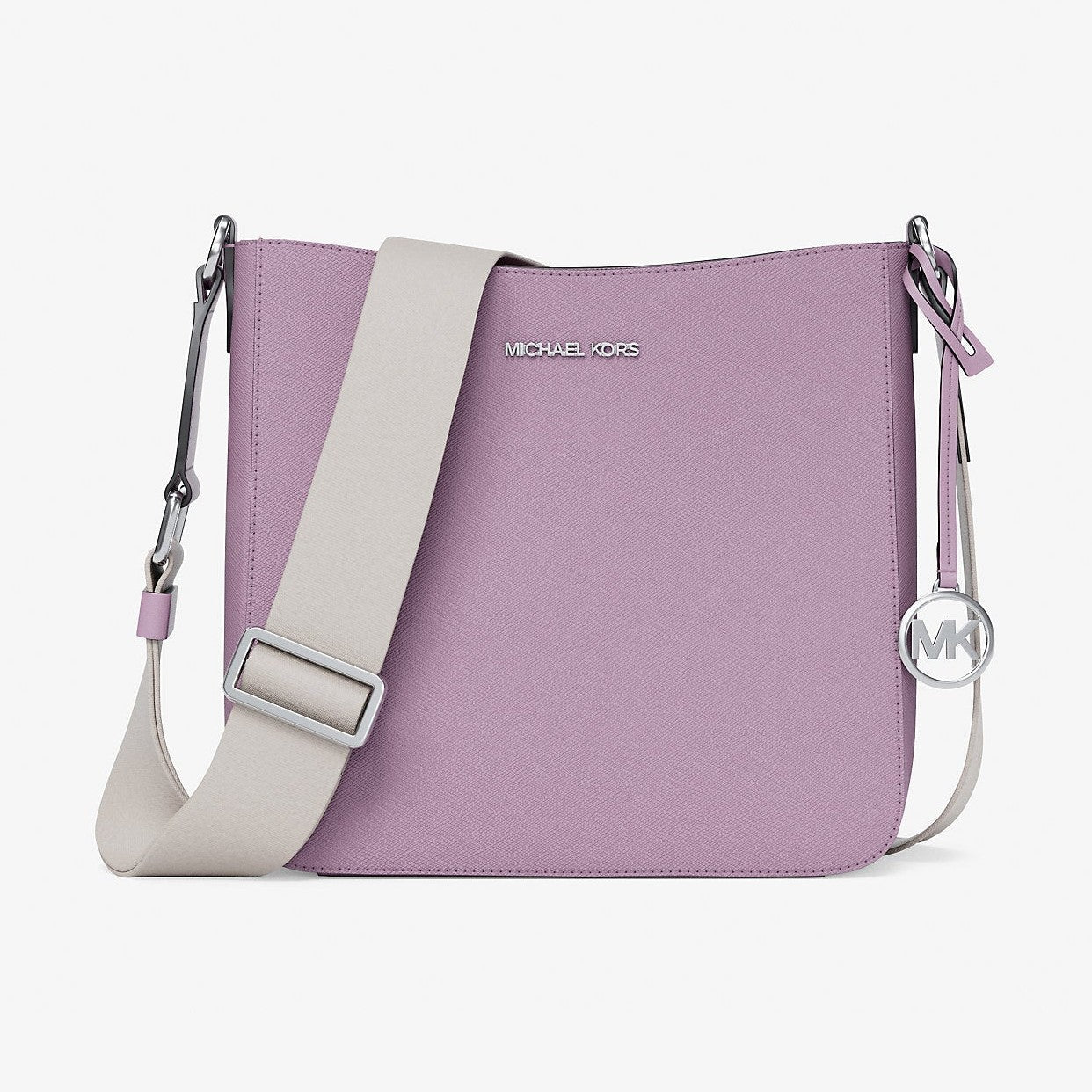 Michael Kors Jet Set Travel Small Messenger Bag Lt Quartz