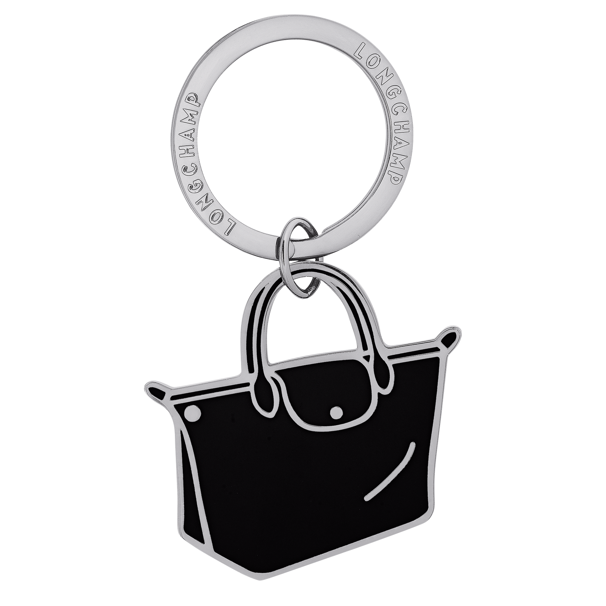 Longchamp Le Pliage Key rings Black