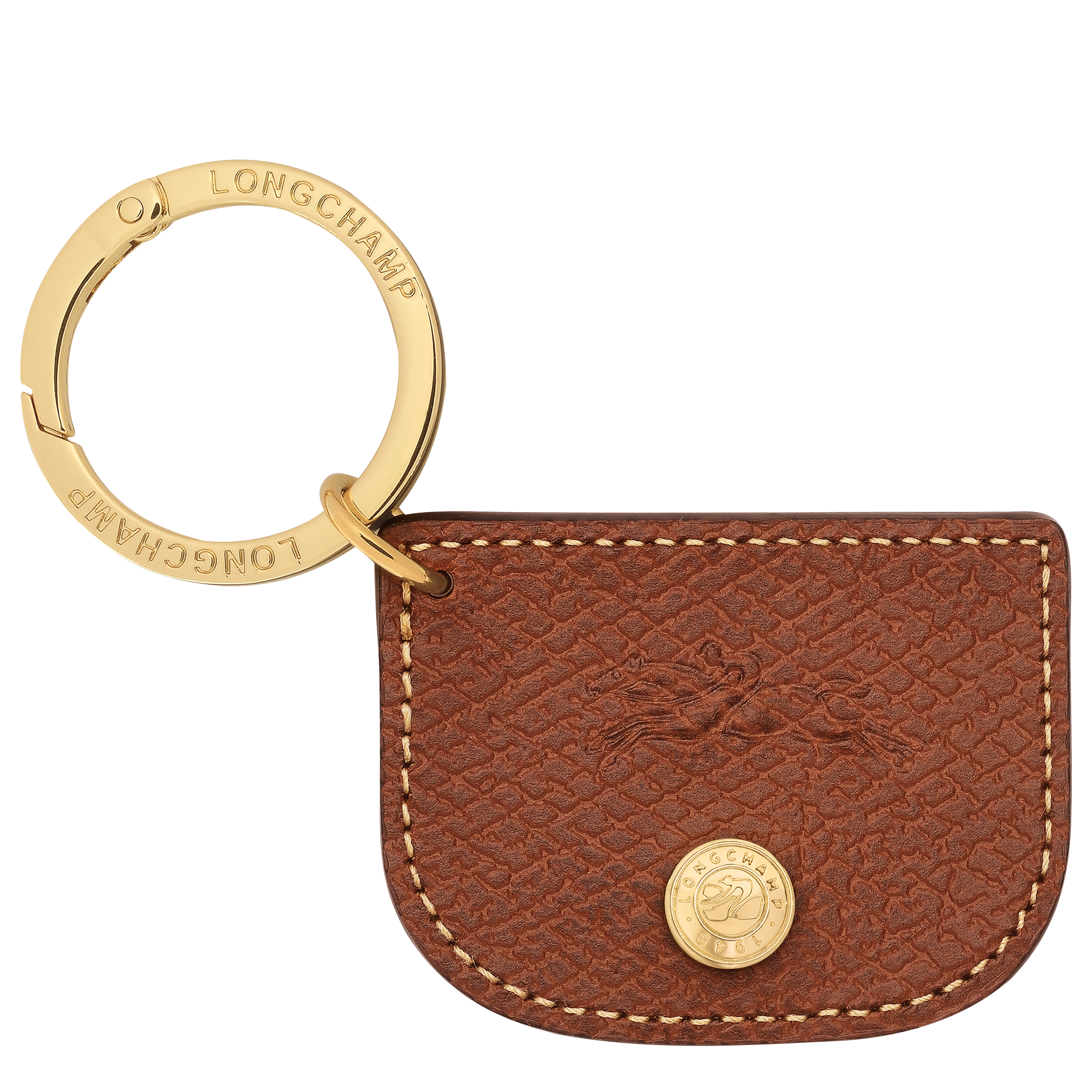 Longchamp Épure Key ring Brown
