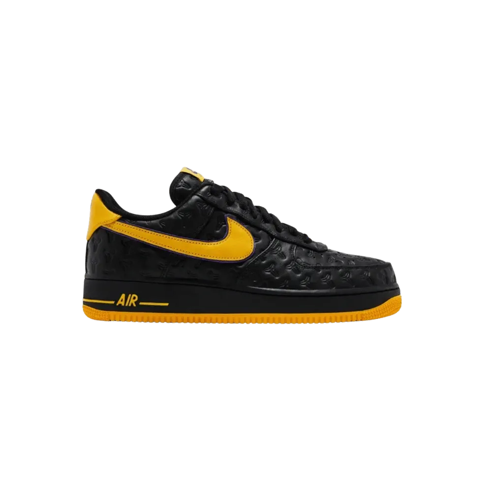 Kobe Bryant x Nike Air Force 1 Low 'Lakers Away' Numbered