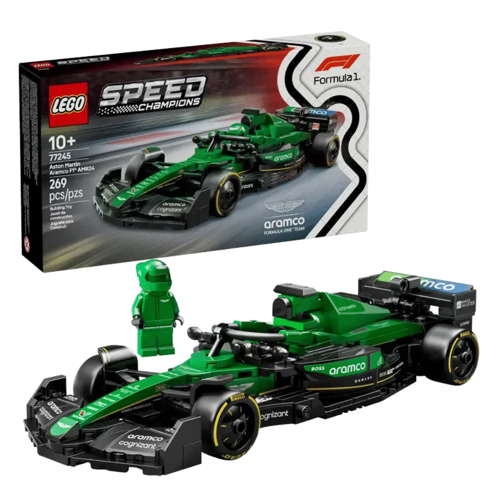 LEGO Aston Martin Aramco F1 AMR24 Race Car