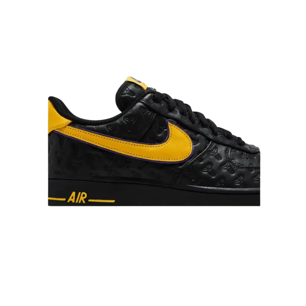 Kobe Bryant x Nike Air Force 1 Low 'Lakers Away' Numbered
