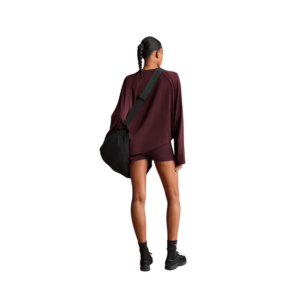 Nike x Skims Shine Women's Mid-Rise 2" Boyshorts with Drawcord PHOENIX