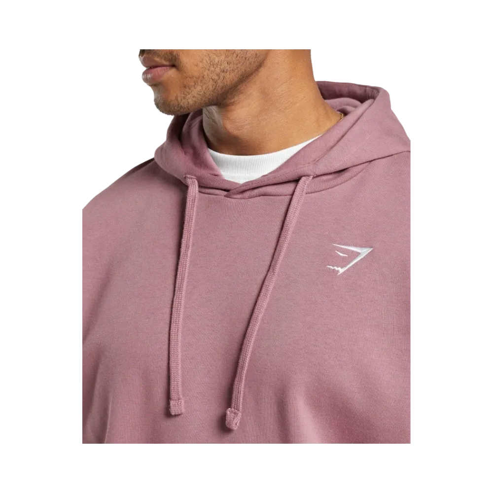 Gymshark Crest Oversized Hoodie Calm Pink