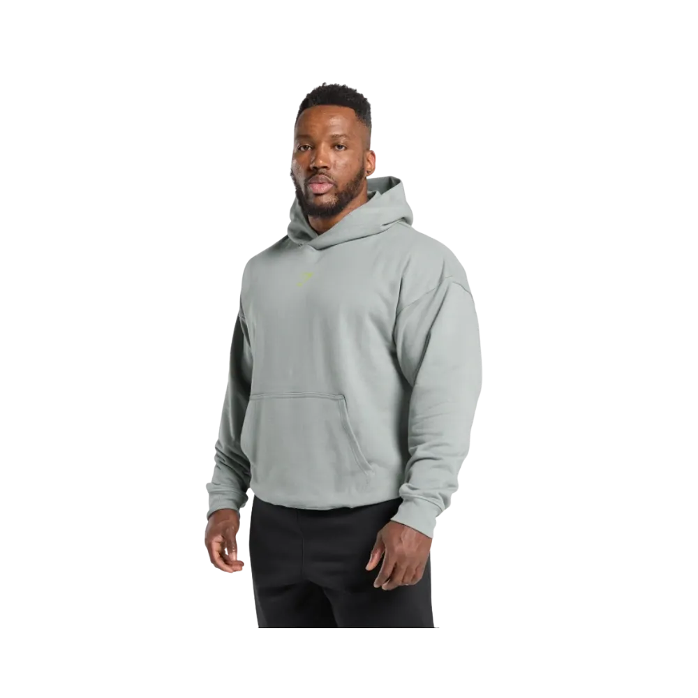 Gymshark Athletic Department Hoodie Oversized Fit Smokey Grey