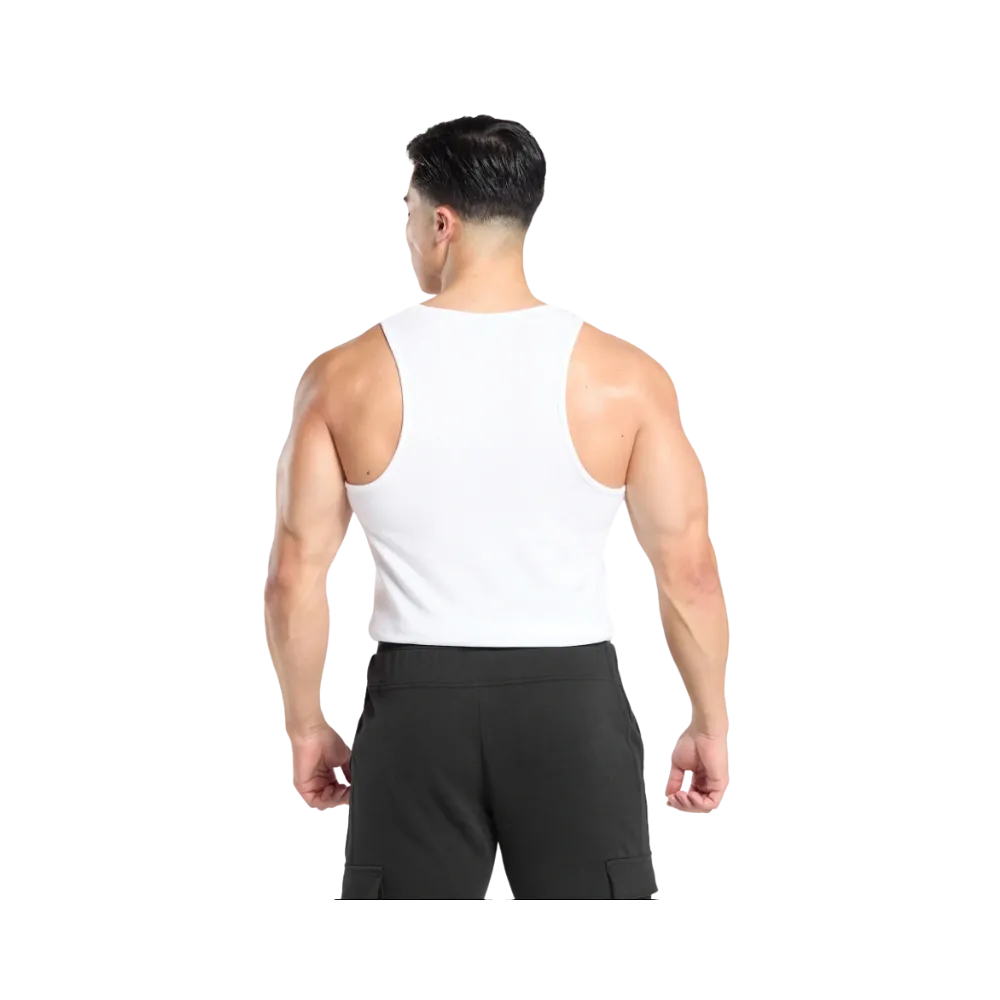 Gymshark Critical Tank Slim Fit White