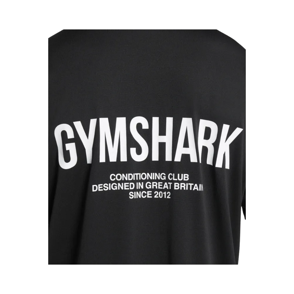 Gymshark Conditioning Club Oversized T-Shirt Black