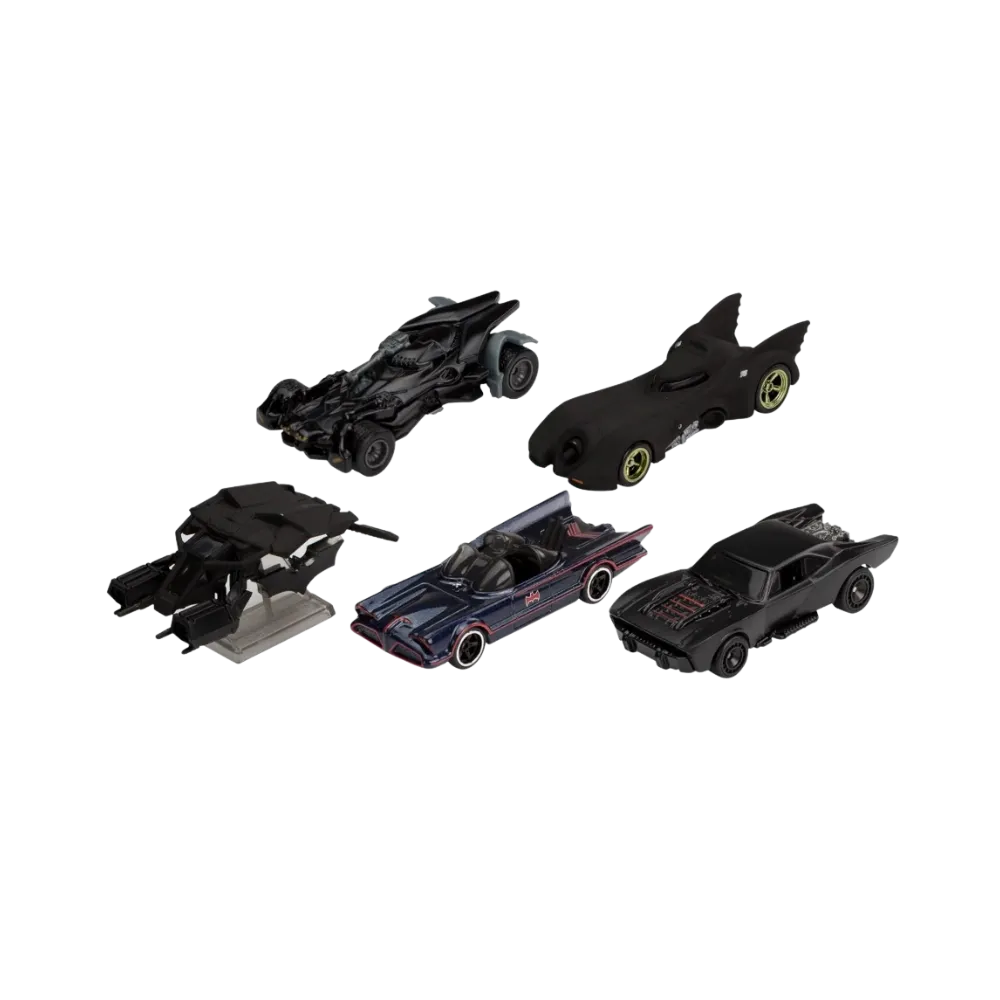 Hot Wheels DC Batman Box Set of 5