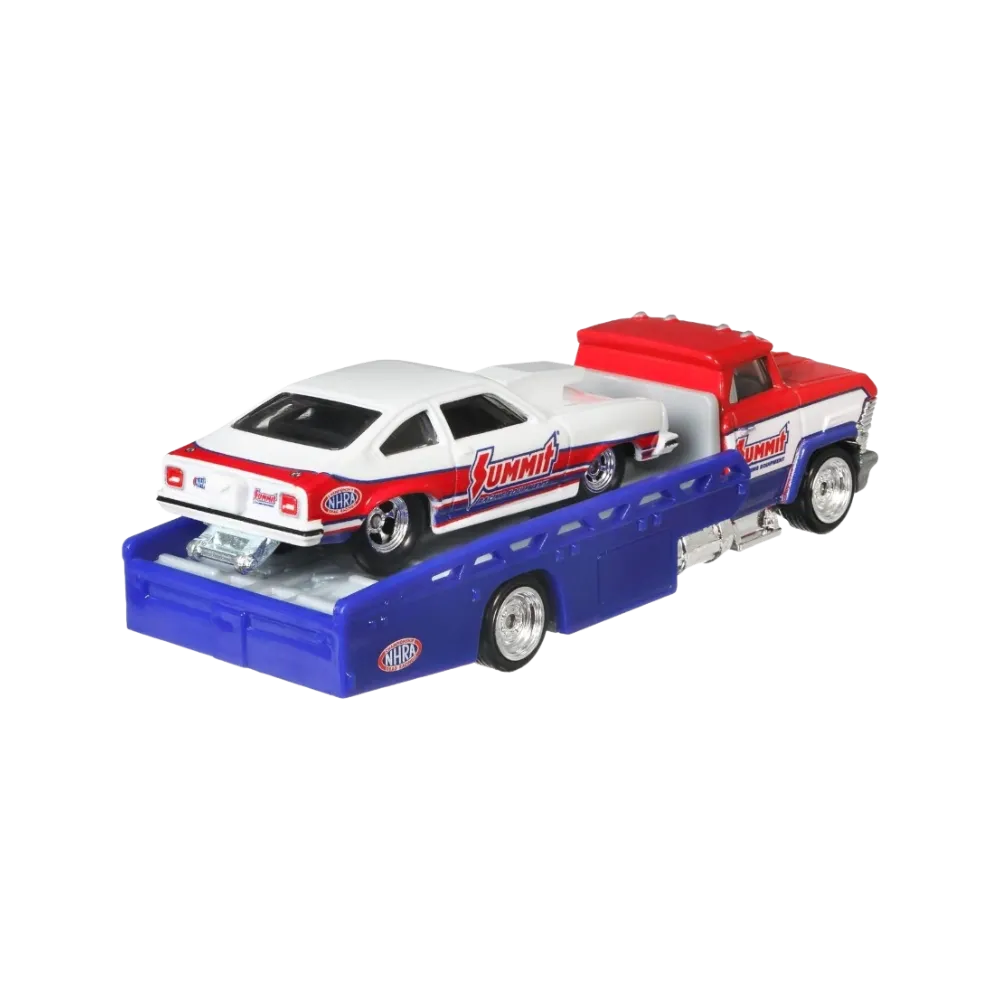 Hot Wheels Car Culture Team Transport '74 Chevrolet Vega Pro Stock & Horizon Hauler 2-Pack