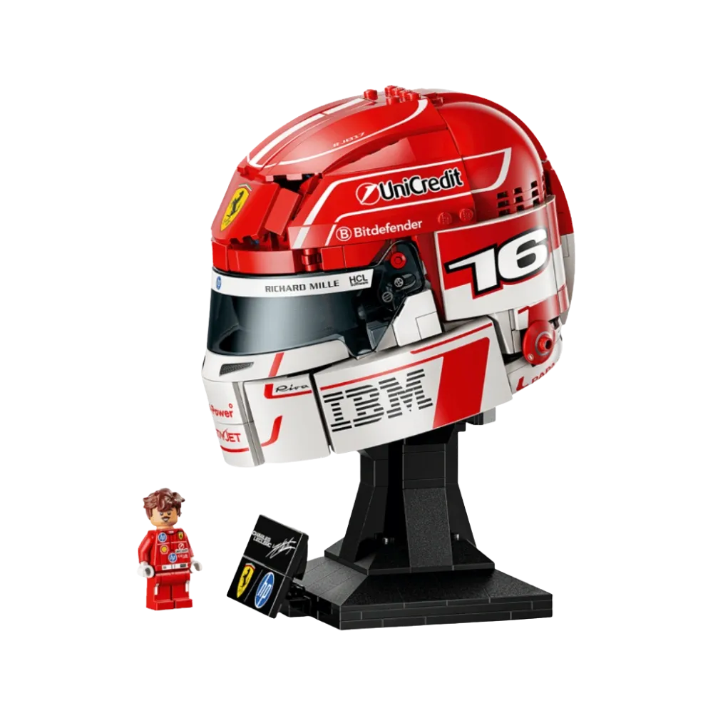 Lego Scuderia Ferrari HP Charles Leclerc Helmet