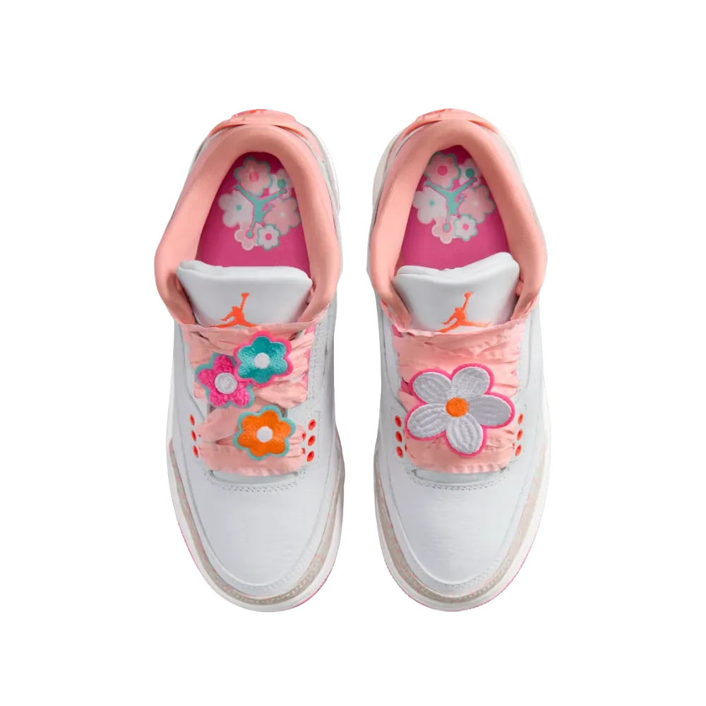 Air Jordan 3 Retro GS 'Spring Flowers'