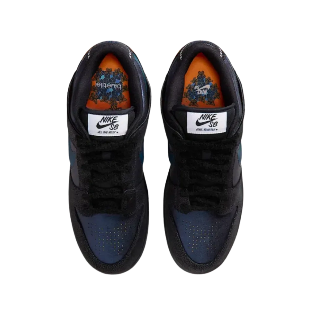 Bluetile x Nike SB Dunk 'Black Marina White'