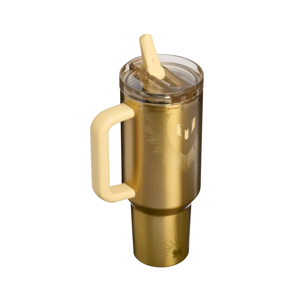 The Messi x Stanley Quencher ProTour Flip Straw Tumbler 40 OZ 'Messi Legacy'