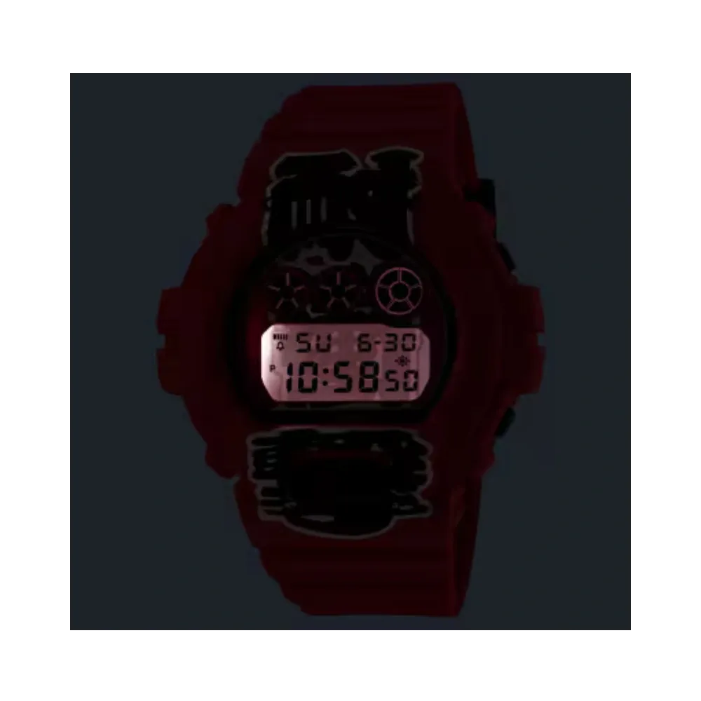 G-Shock Digital Red Lantern Series DW-6900AKA-4