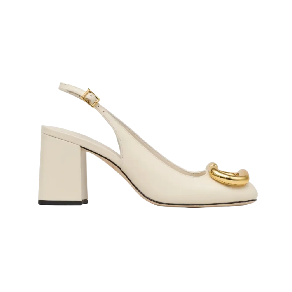 Marc Jacobs Pop J Marc Slingback Cloud White