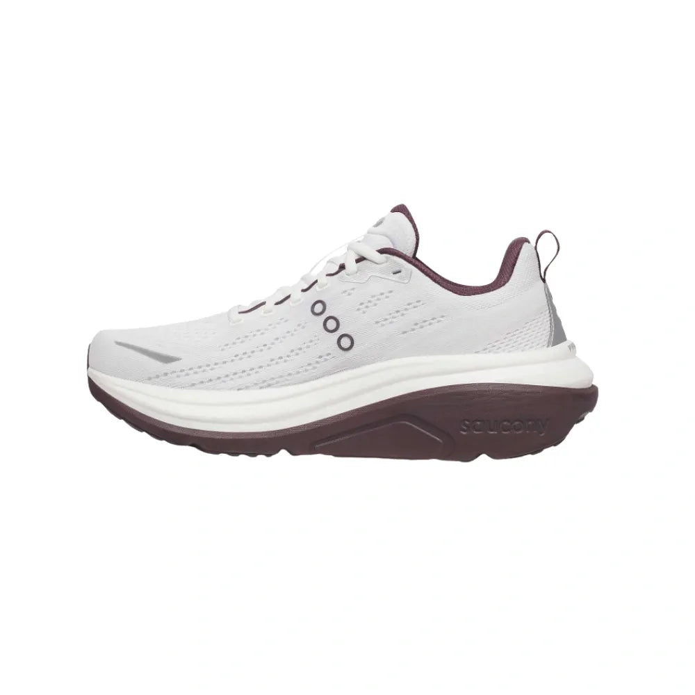 Saucony Hurricane 25 White | Wine