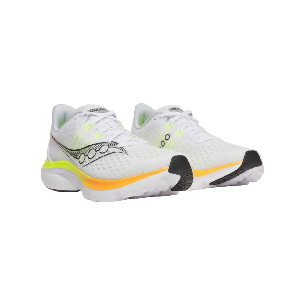 Saucony Kinvara 16 White | Citron