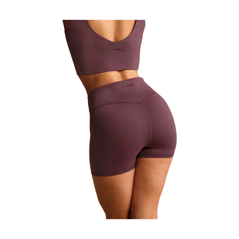 Nike X Skims Matte Women's High-Waisted 3" Boyshorts CURRANT
