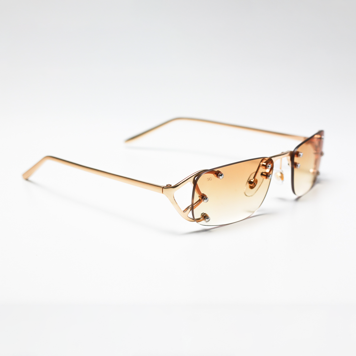 Shadygators Vesper Gold Sunglasses – view 2