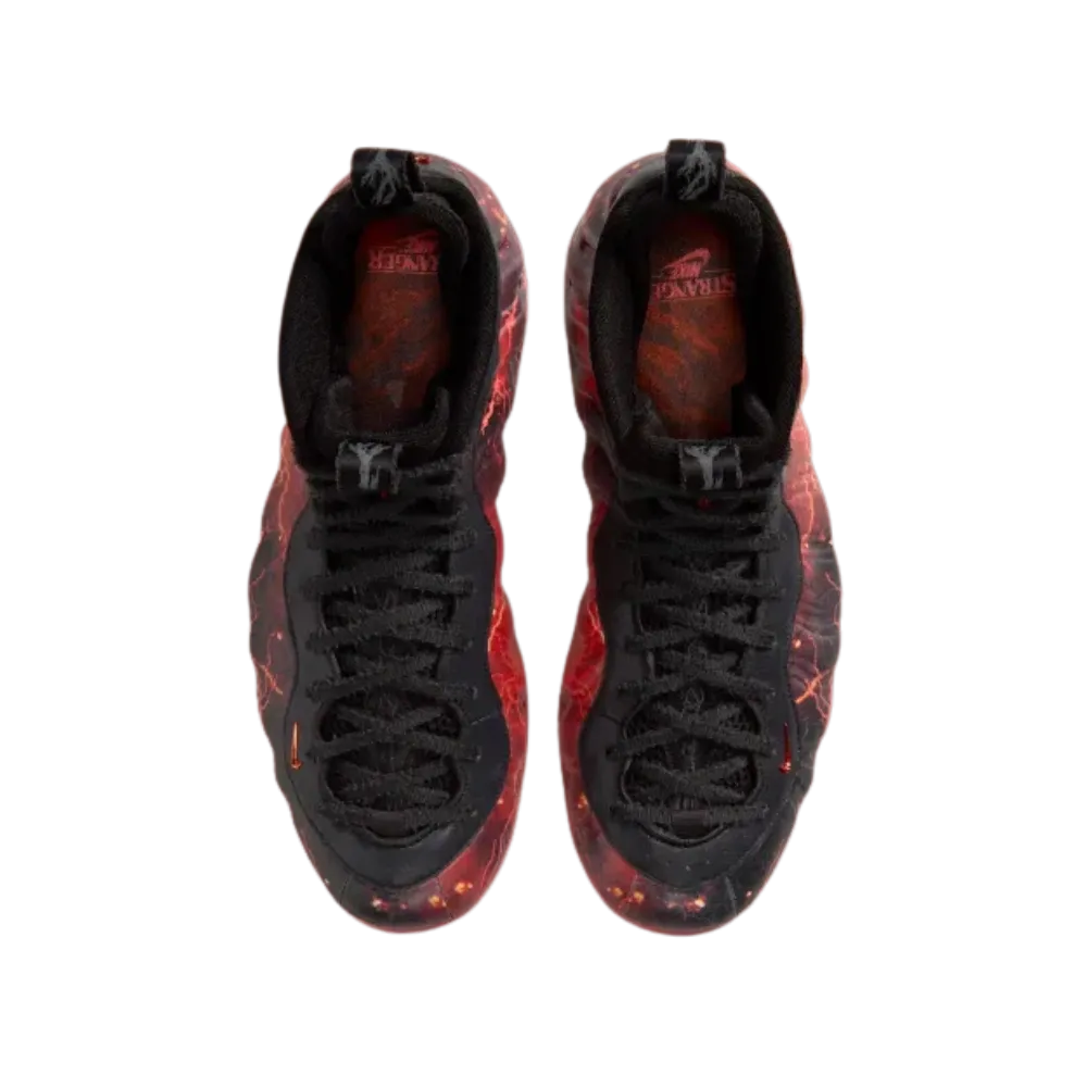 Stranger Things x Nike Air Foamposite One Premium QS 'Black Bright Crimson'