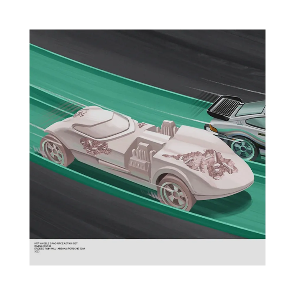 Hot Wheels x Daniel Arsham Legends Archive Lap 3 Poster