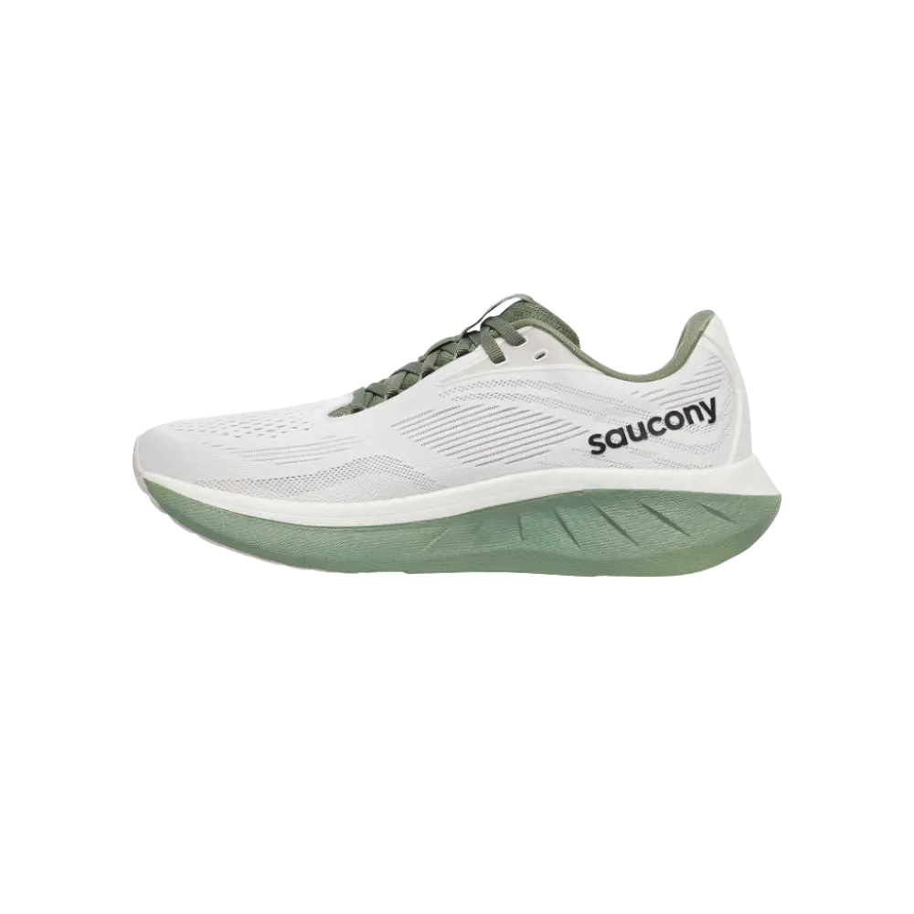 Saucony Ride 18 White | Olivine