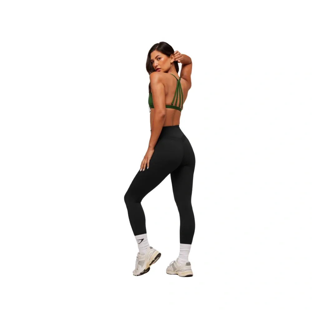 Gymshark Minimal Sports Bra- Light Support Athletic Green