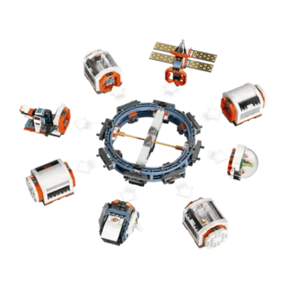 Lego Modular Space Station