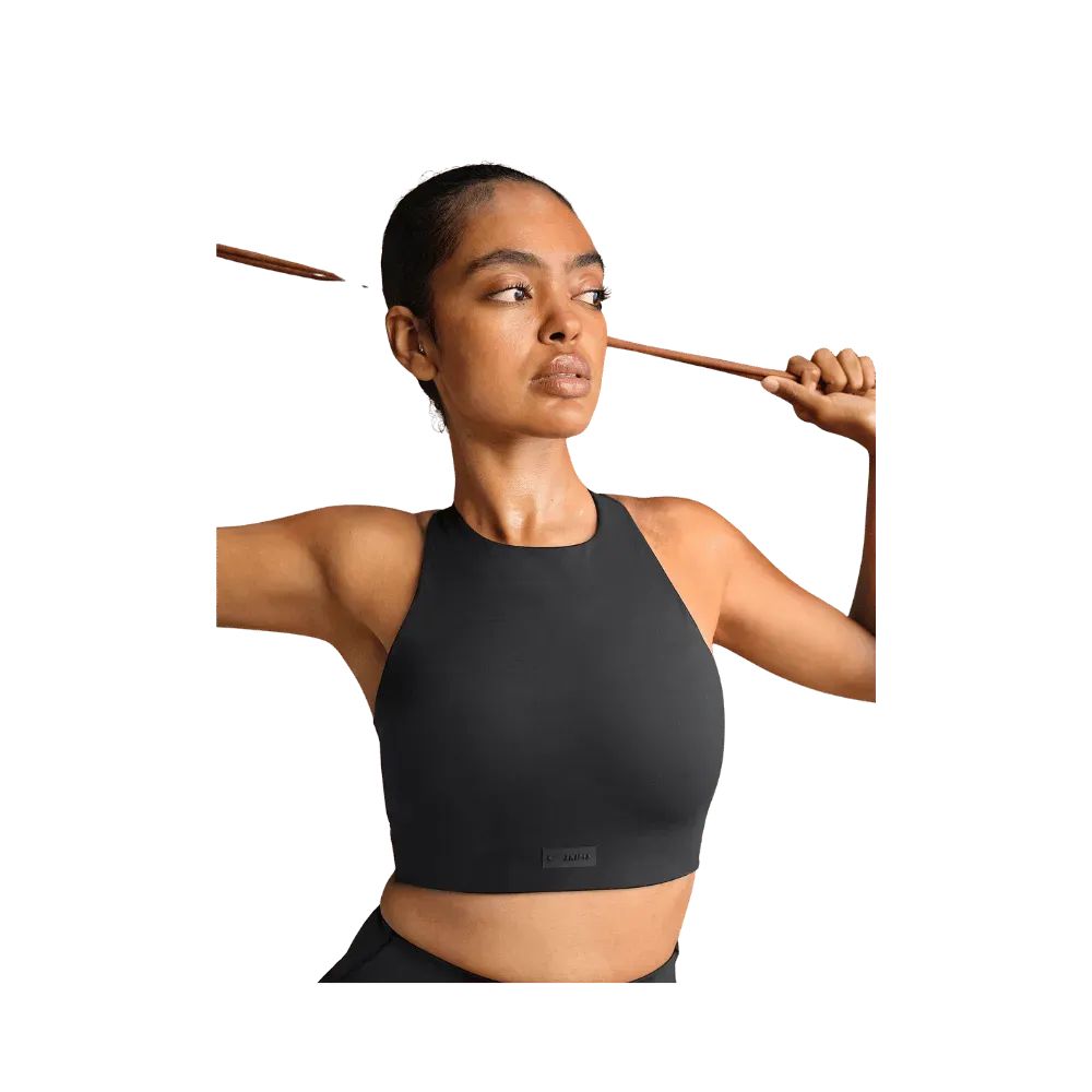 Nike X Skims Women's High-Neck Bra Obsidian