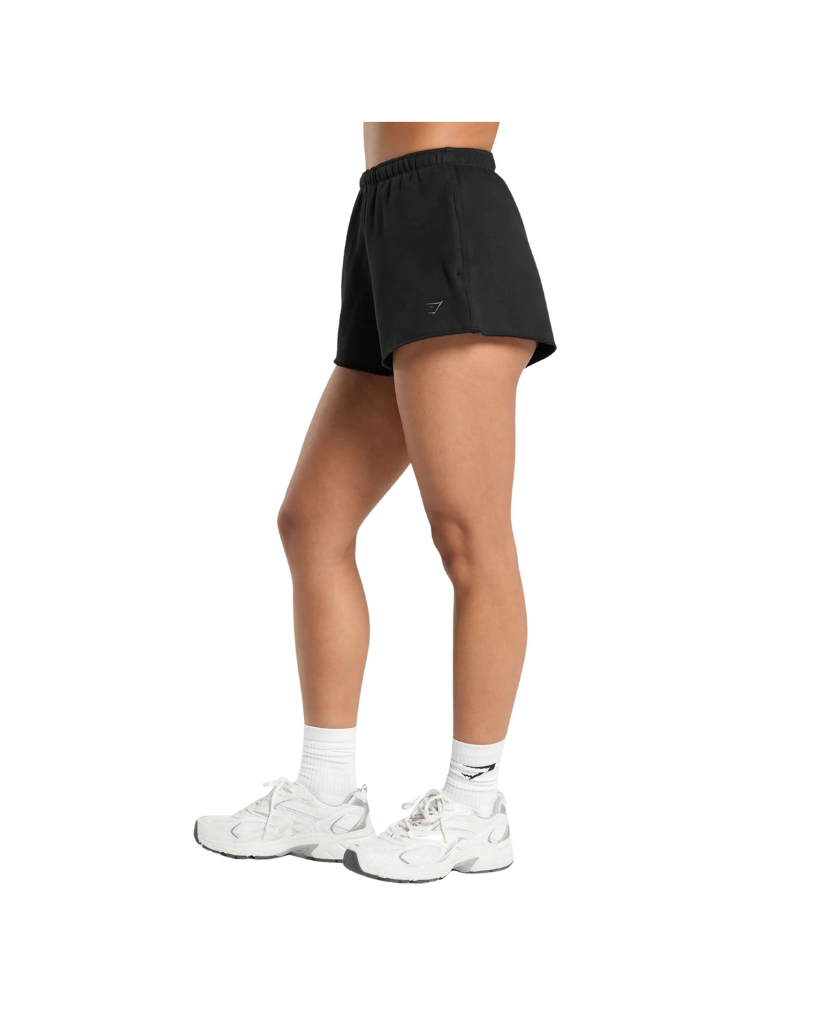 Gymshark Fleece Shorts oversized fit Black
