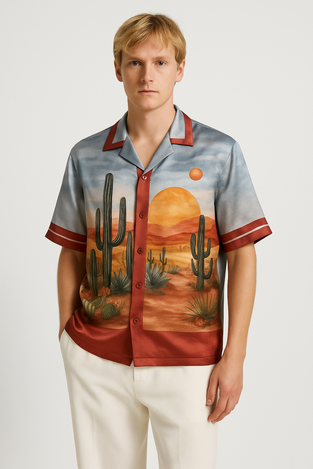 I'MHERE Desert Safari | Half Sleeve Shirt – view 13