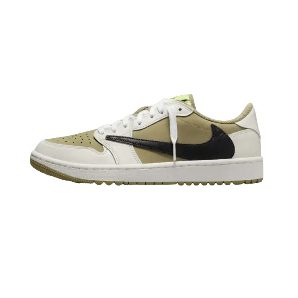 Air Jordan 1 Low Golf 'Neutral Olive' x Travis Scott