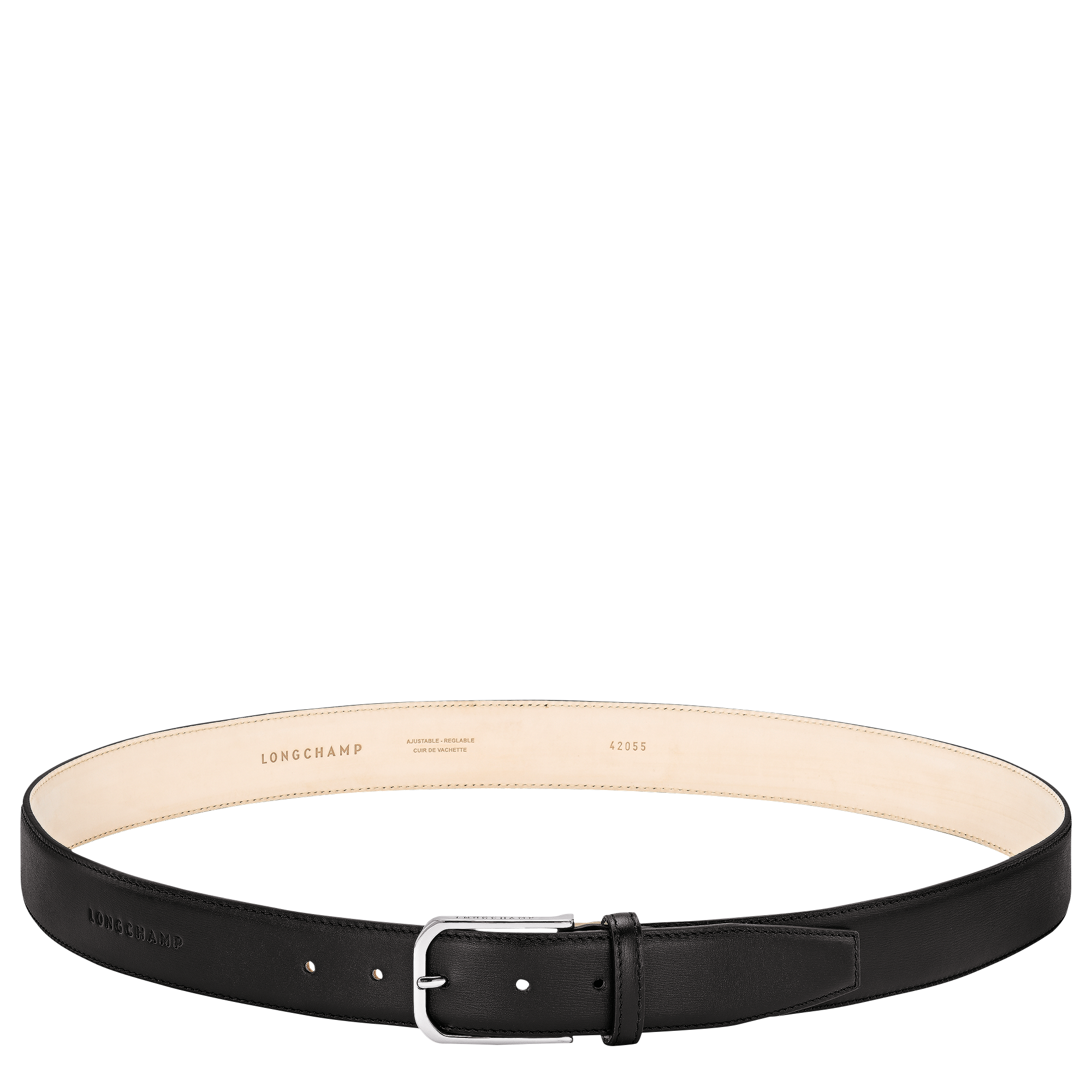 Longchamp Longchamp Business Men's belt Black