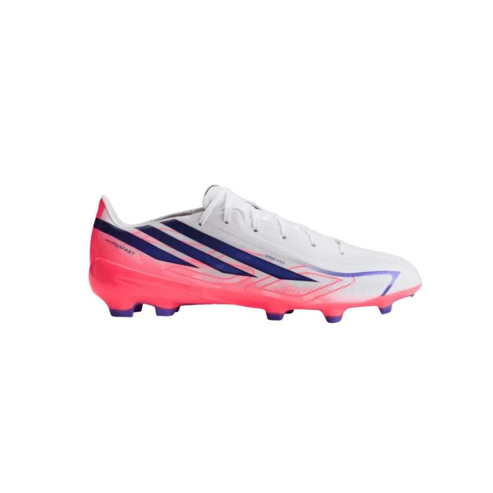 Adidas F50 Hyperfast League Firm Ground Soccer Cleats Cloud White